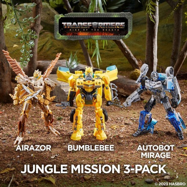 Official Image of Transformers Rise of the Beasts Jungle Mission 3-Pack BUMBLEBEE, AIRAZOR, AN...jpg